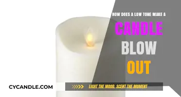 Low Tone's Power: The Science Behind Blowing Out Candles