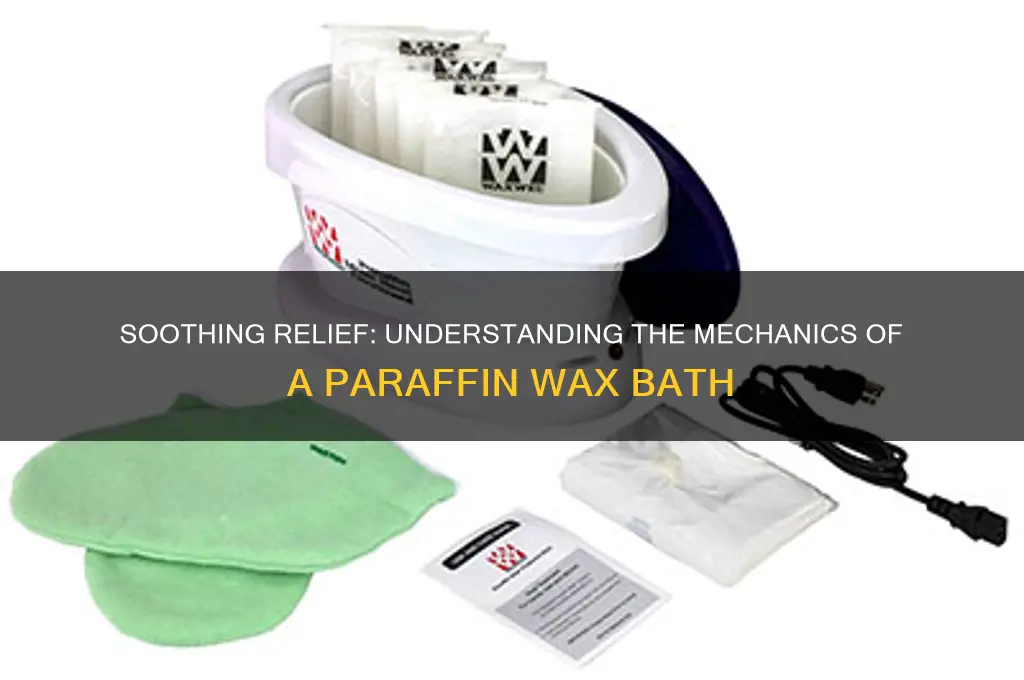 how does a paraffin wax bath work
