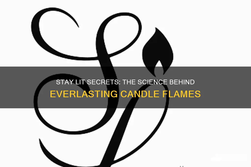 how does a stay lit candle work
