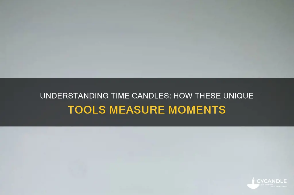 how does a time candle work