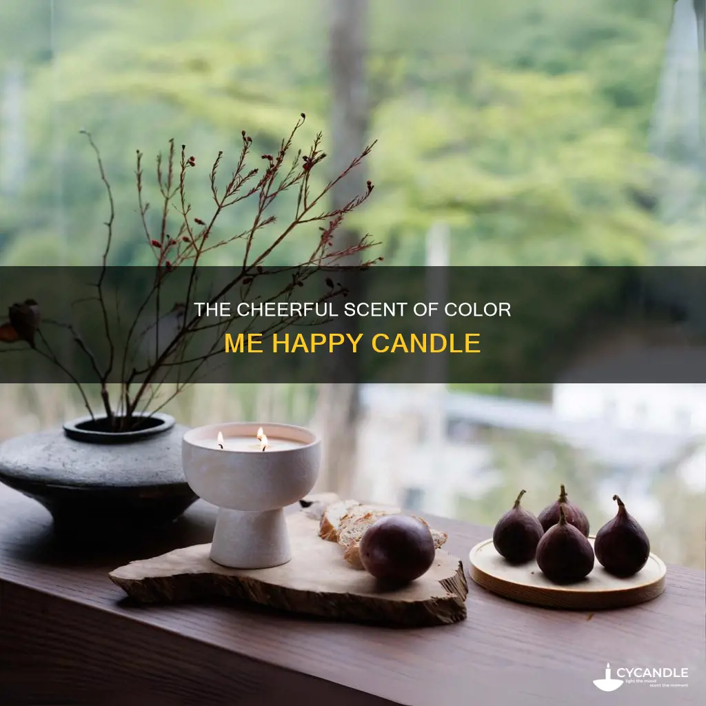 how does color me happy candle smell