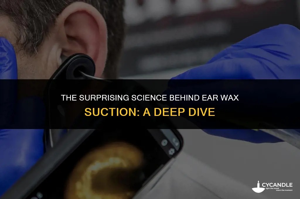 how does ear wax suction work