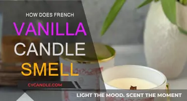 French Vanilla Candle: Sweet, Warm, and Comforting Aroma