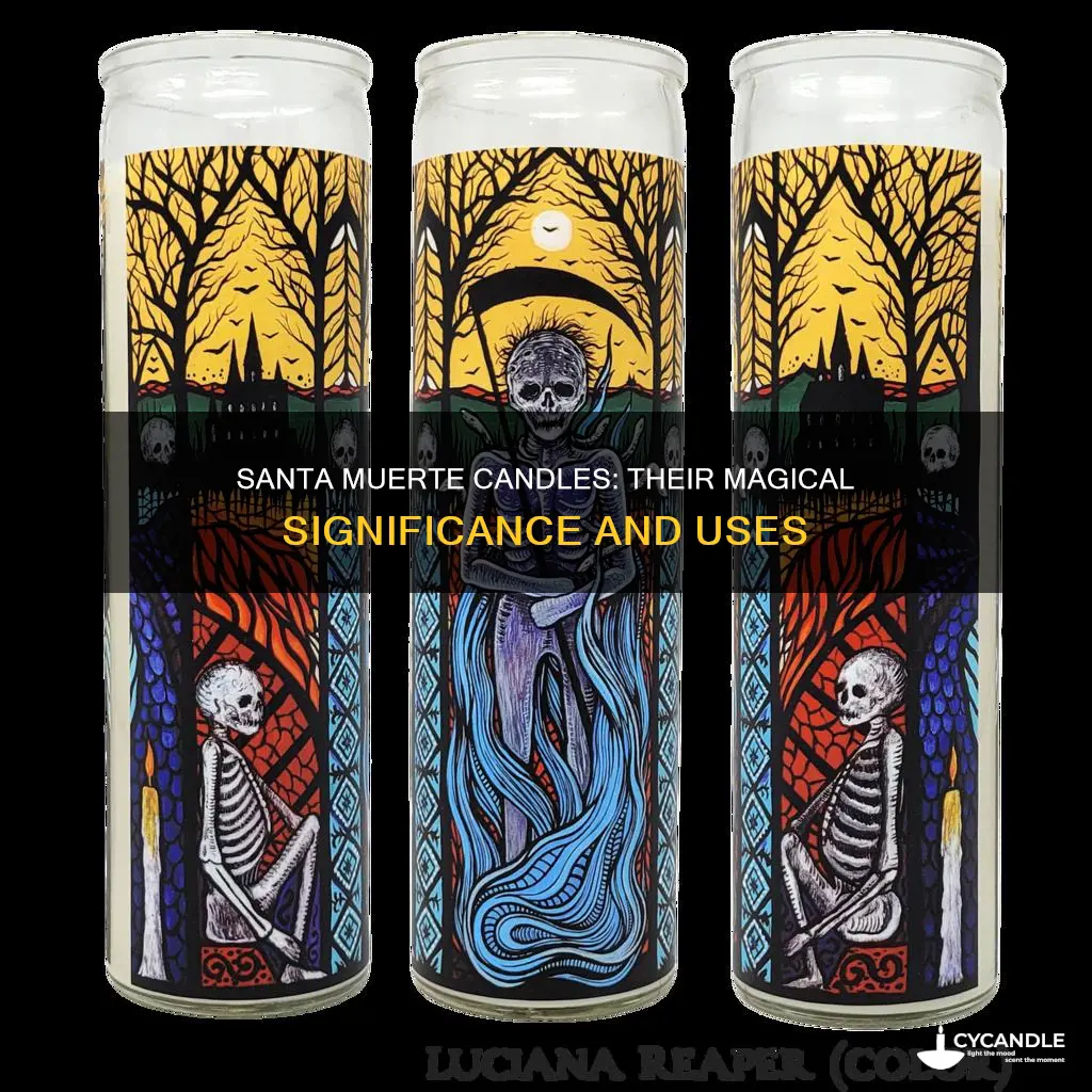 how does santa muerte candle