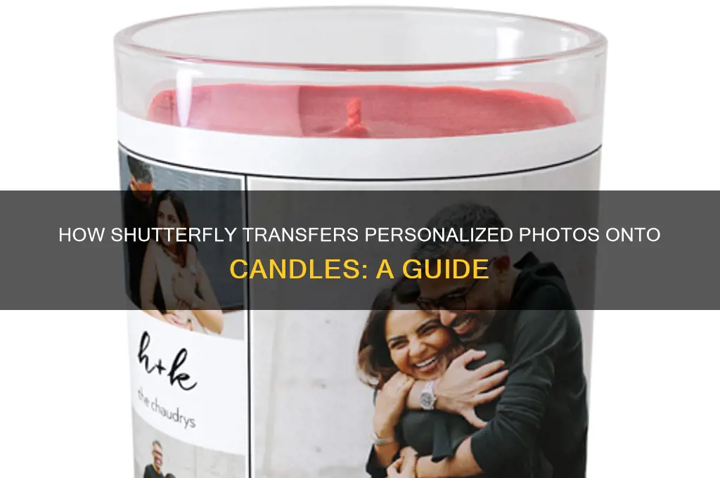 how does shutterfly get picture on candle