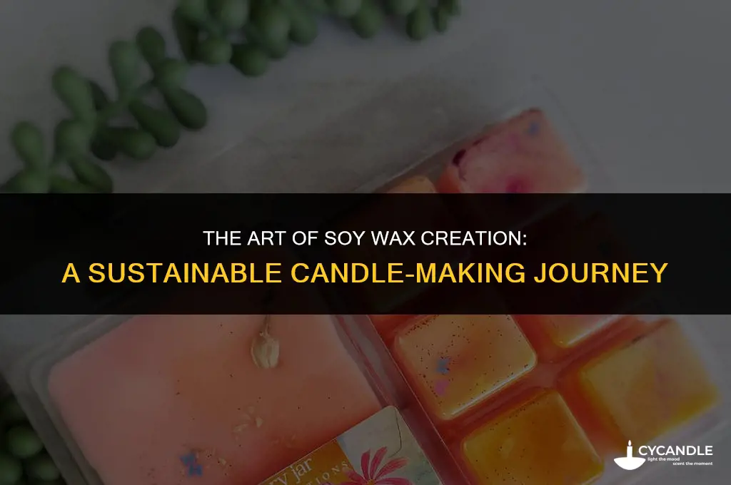 how does soy wax get made