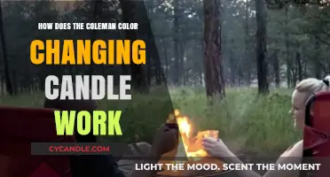 Unveiling the Magic: How Coleman's Color-Changing Candle Works