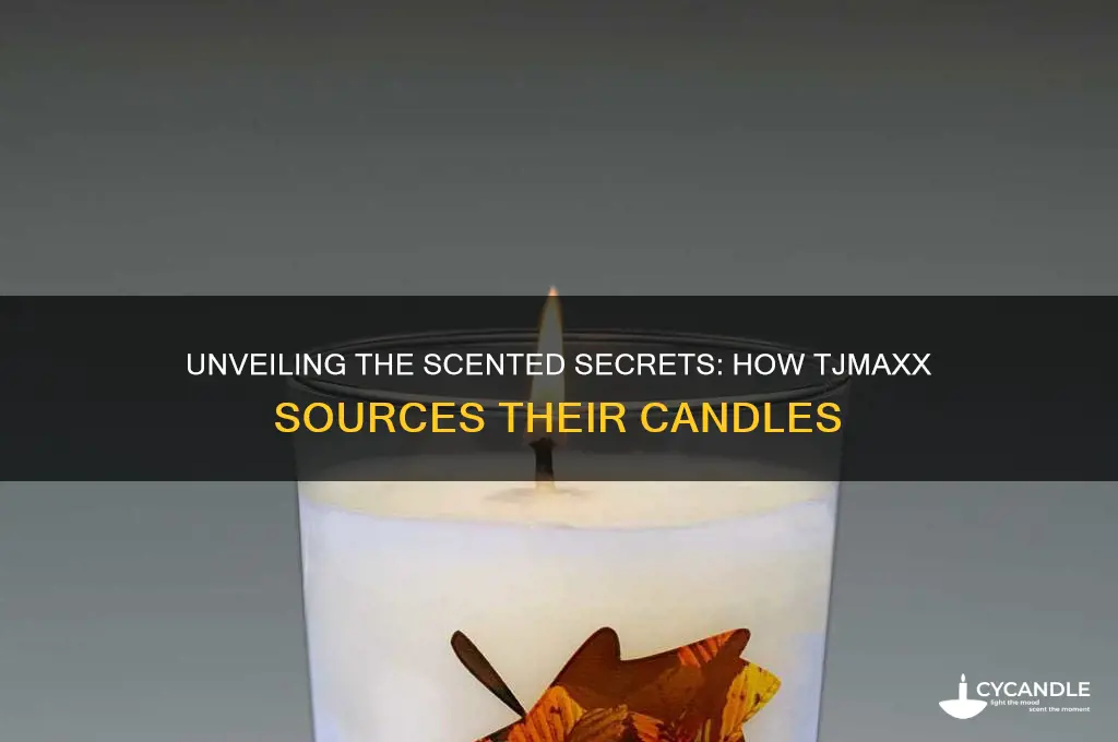 how does tjmaxx get their candles