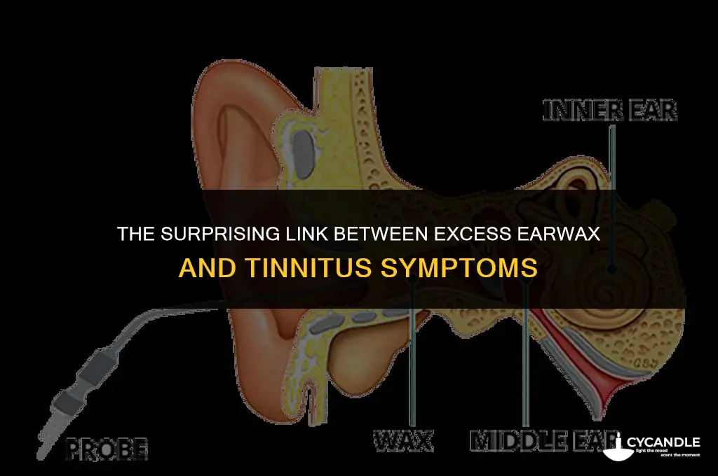 how does too much ear wax cause tinnitus
