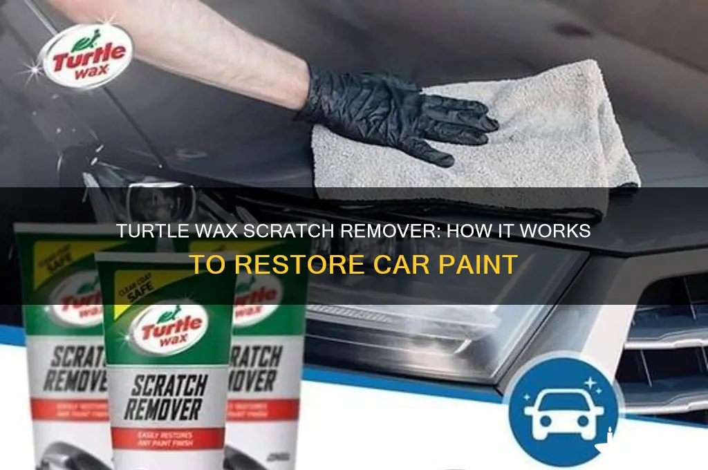 how does turtle wax scratch remover work