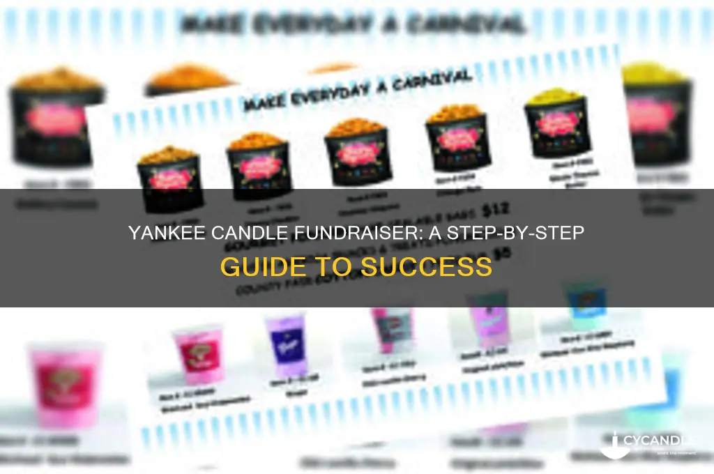 how does yankee candle fundraiser work