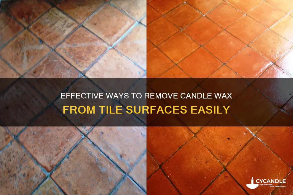 how donu get candle off tiles