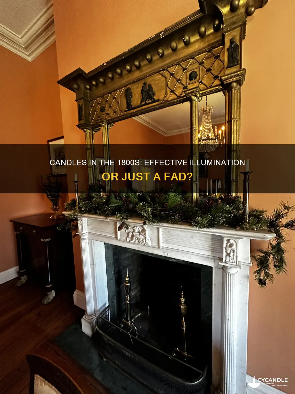 how effective are candles in the 1800s