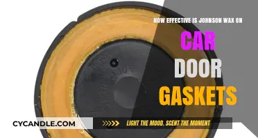Reviving Car Door Gaskets: The Surprising Efficacy of Johnson Wax