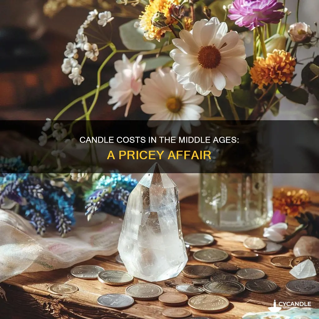 how expensive were candles in the middle ages