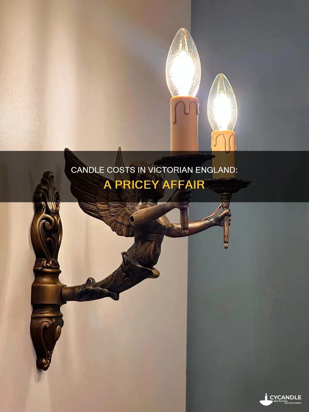 how expensive were candles in victorian england