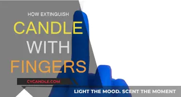 Extinguishing Candles: Finger Technique, Safety First!