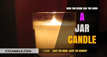 Maximizing Burn Time: How Deep Can You Safely Burn a Jar Candle?