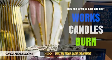 How Deep Do Bath & Body Works Candles Burn?