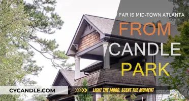 Exploring Atlanta: Midtown to Candler Park Distance