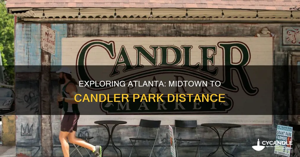 how far is mid-town atlanta from candler park