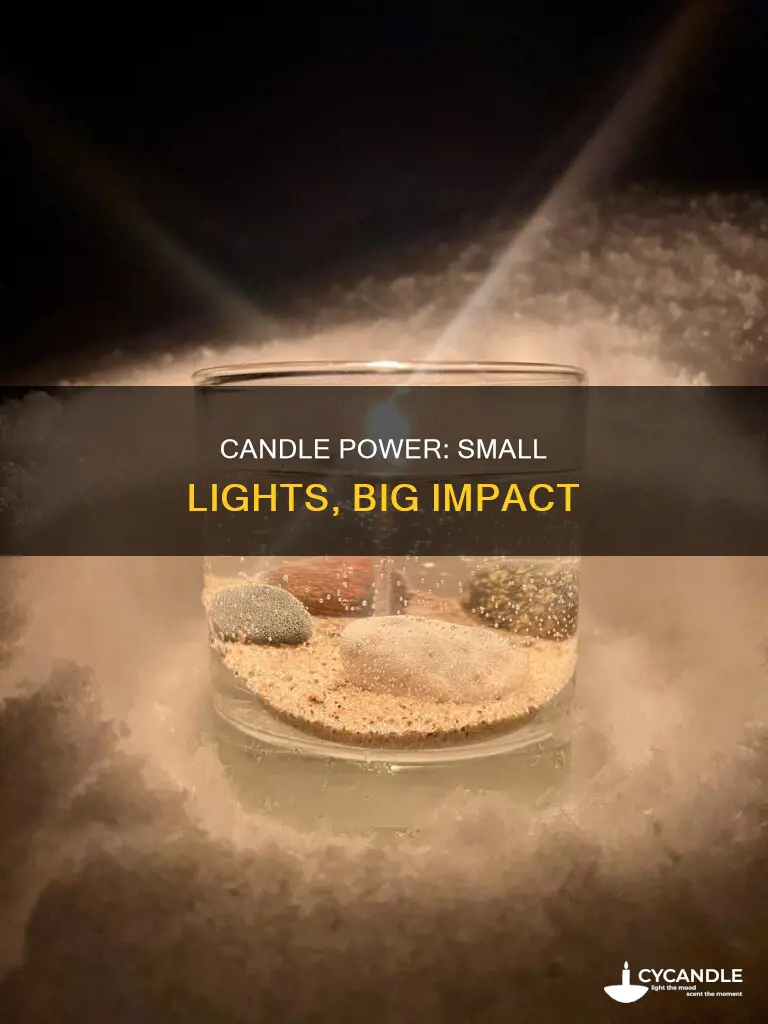 how far the little candle throws