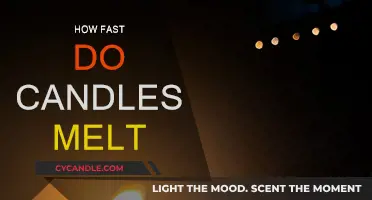 Candle Burning: Melting Speed and Factors