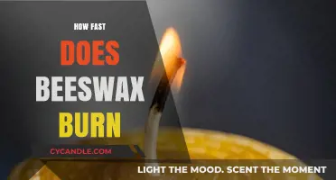 Beeswax Burn Rate: Unveiling the Surprising Speed of Its Flame