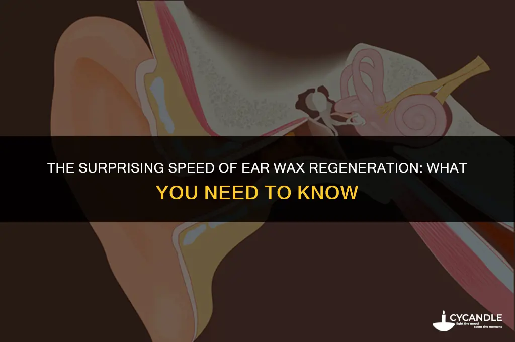 how fast does ear wax come back