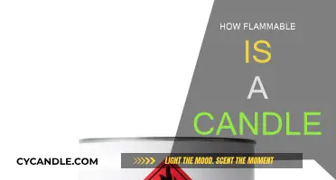 Flammable Candles: Safety Hazards and Burning Risks