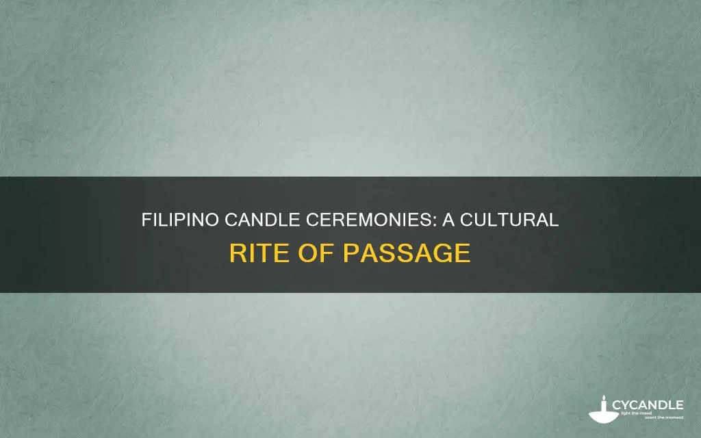 how formal is a filipino 18th birthday party candle holder