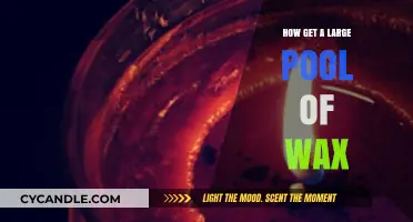 Melting into Abundance: Your Guide to Creating a Large Pool of Wax