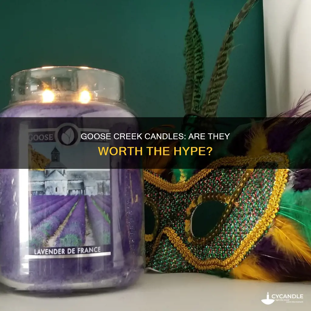 how good are goose creek candles