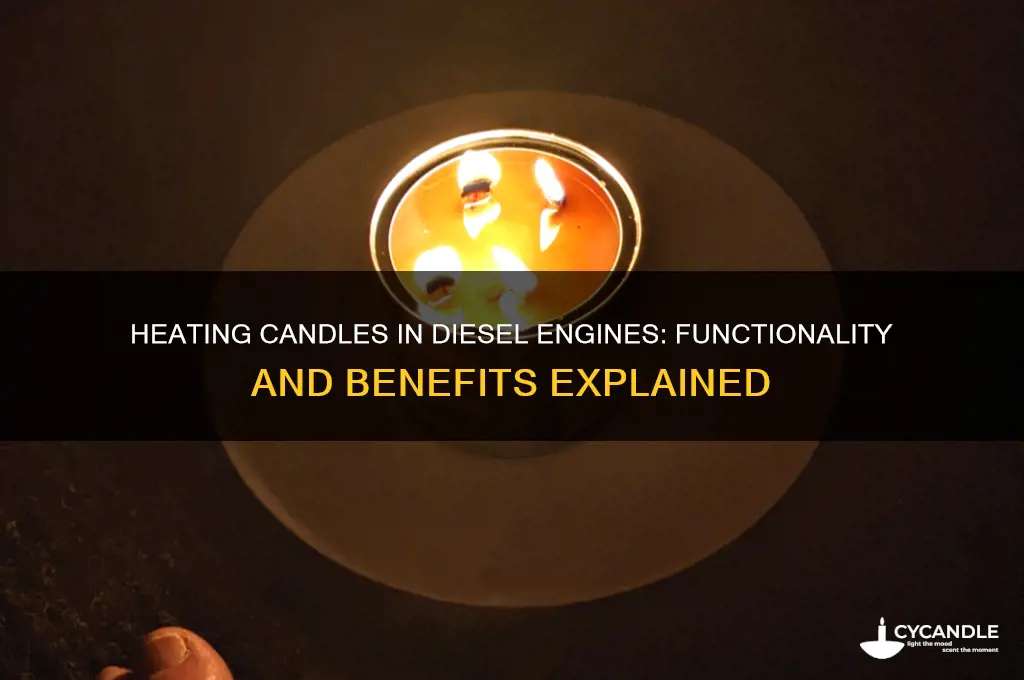 how heating candles diesel engines work