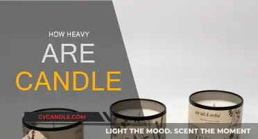 Candle Weight: What's the Average?