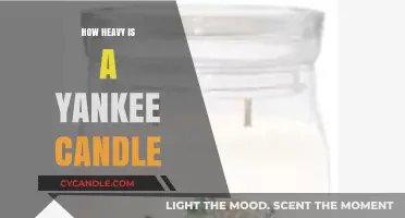 Unveiling the Surprising Weight of a Yankee Candle: A Guide