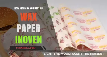 Safe Oven Temperatures for Wax Paper: Avoiding Melts and Messes