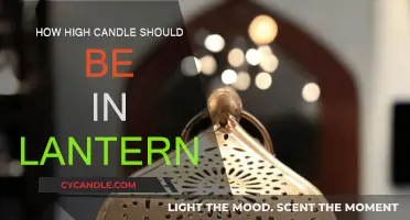 Candle Height in Lanterns: The Ideal Measure