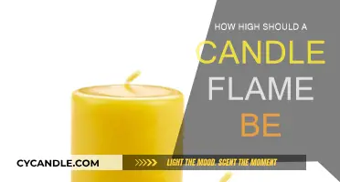 Candle Flame Height: How Tall Should It Be?