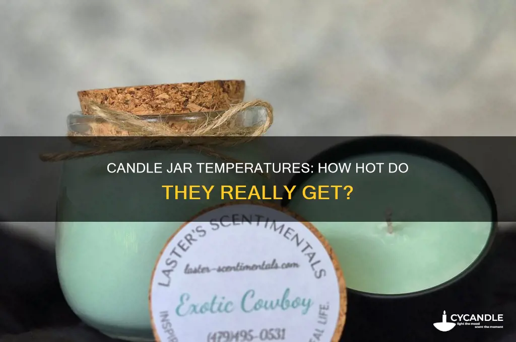 how hot do candle jars get