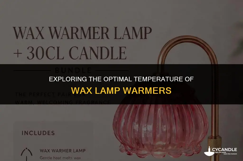 how hot do wax lamp warmers get