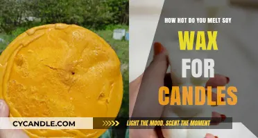 Perfect Soy Wax Melting Temperature for Candle Making: A Guide