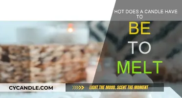 Candle Wax Melting: What Temperature Does It Require?