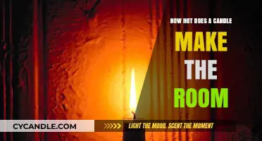 Candle Heat Impact: Measuring Room Temperature Rise from Flames
