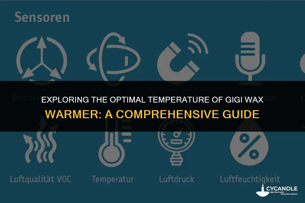 how hot does gigi wax warmer get
