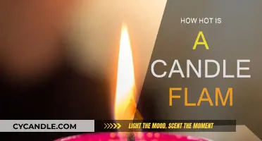 The Blazing Heat of Candle Flames