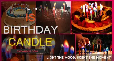 The Heat of Birthday Candles: How Hot Do They Burn?