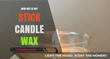 How Hot is Hot Stick Candle Wax? A Melting Point Guide