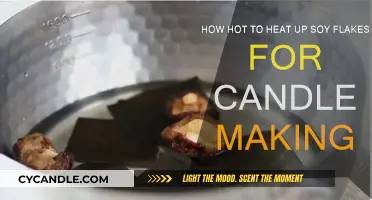 The Perfect Temperature to Heat Soy Flakes for Candle Making