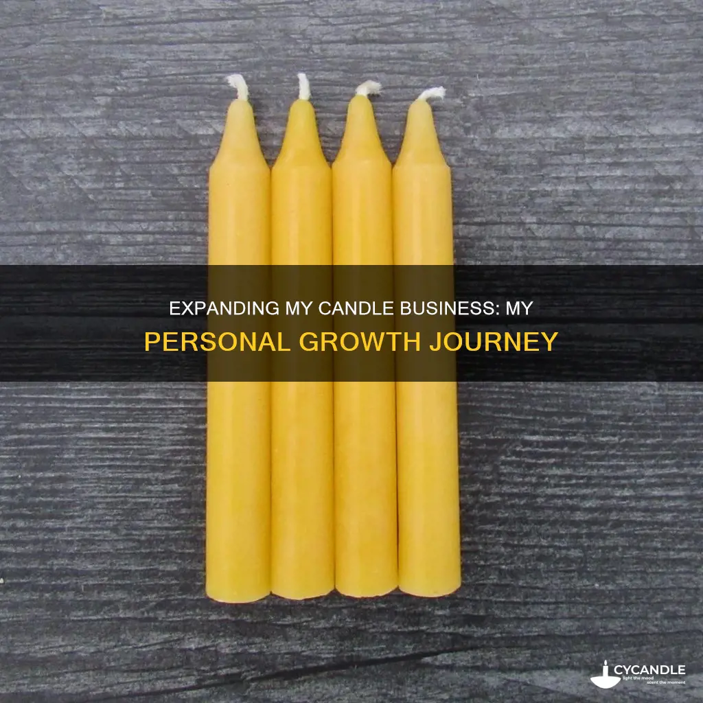 how i grew my candle business